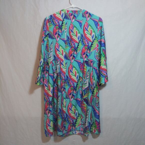 Escape by Habitat Crewneck Seaside Dress Resortwear Vacation Size Small - Picture 8 of 9